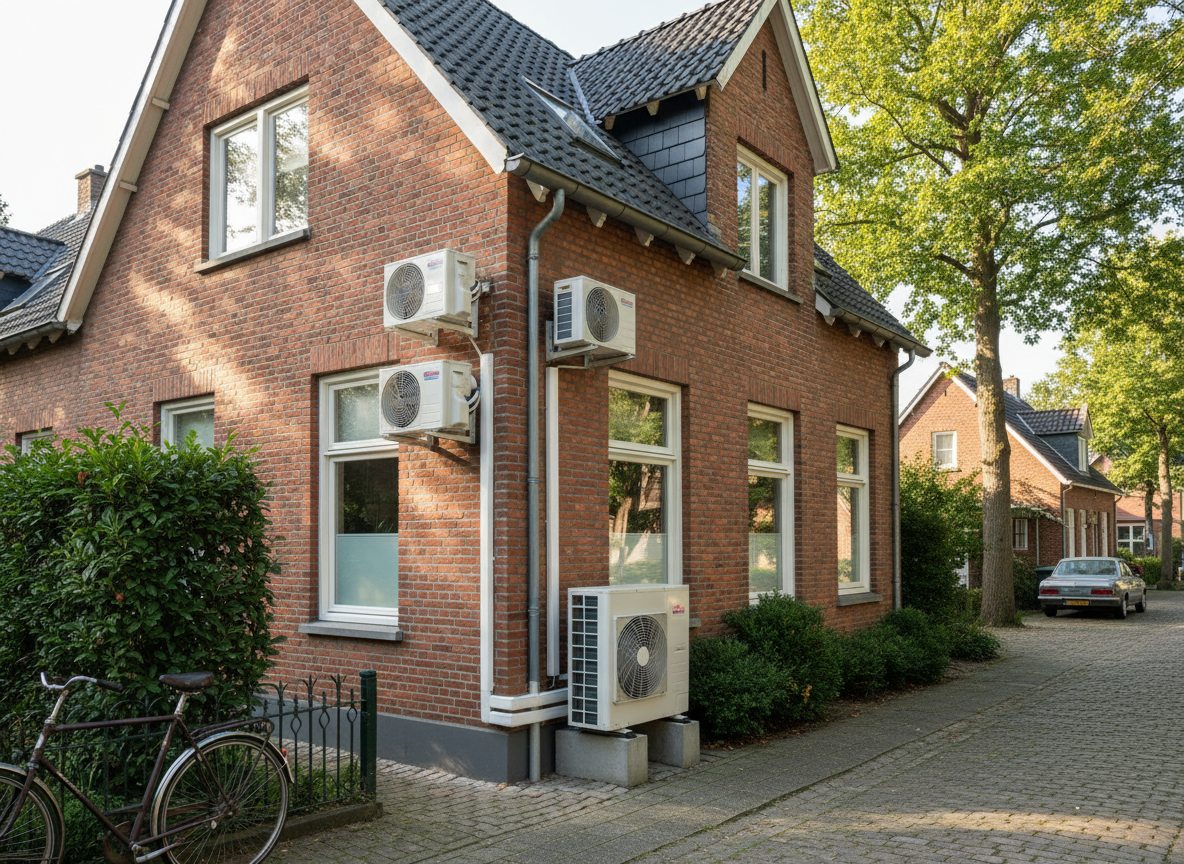 Airco installatie - Airconditioning Bakstenen Villa 16