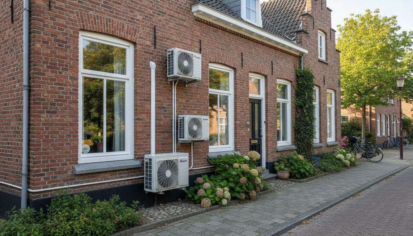 Airco installatie - Airconditioning Bakstenen Woonhuis 59