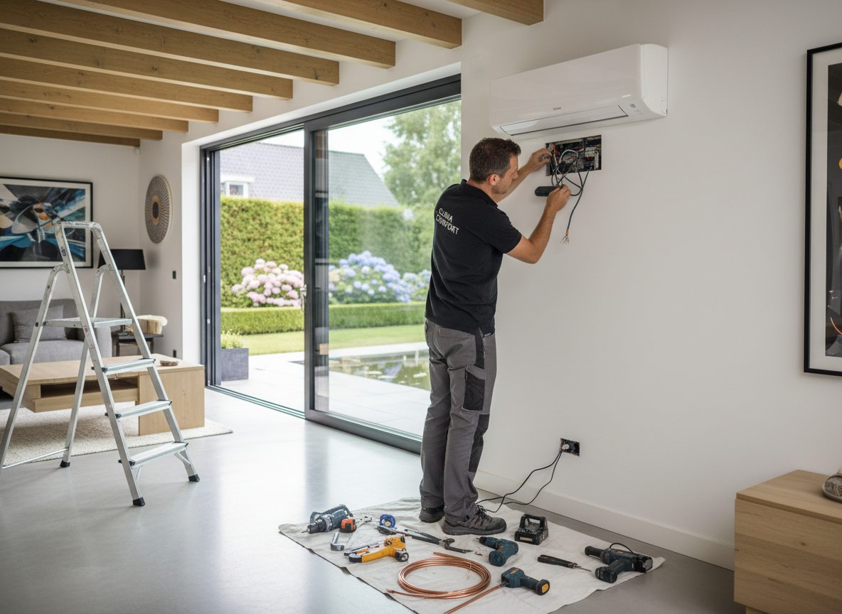 Airco installatie - Airconditioning Modern Installatie 17